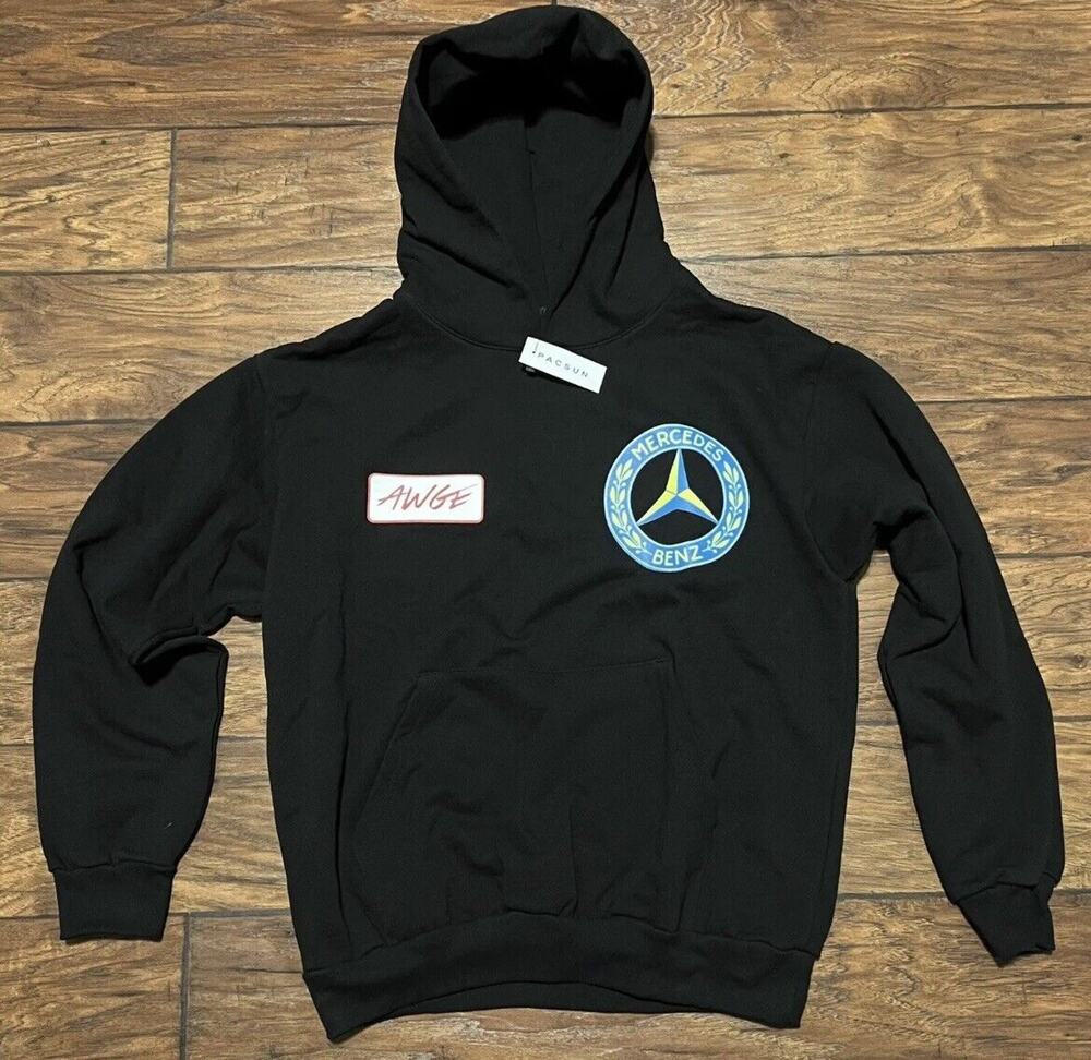 AWGE Mercedes Benz ASAP Rocky Size M Hoodie Sweatshirt Medium Black NWT A$AP MOB